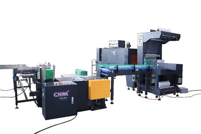 PE Film Transparent Membrane Shrink Emballage Machine d'emballage