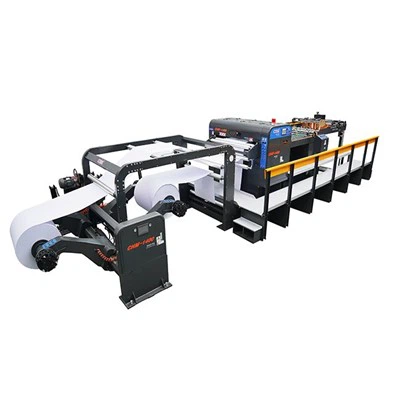 Machine à refendre et à couper en feuilles